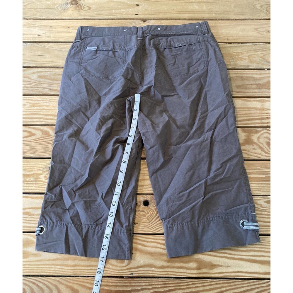 Columbia Skimmer Hiking Shorts Size Medium Women’s Brown - Picture 5 of 7